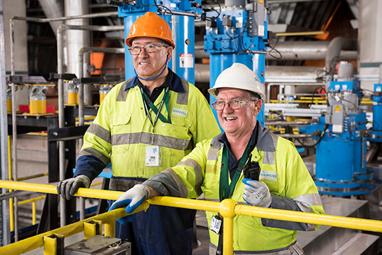 siemens employee industrial photography