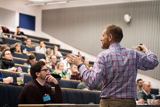 university lecture theatre photo