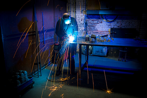 wsg atmospheric industrial welding sparks photography sheffield